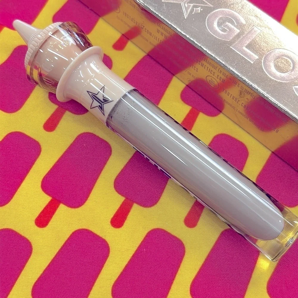 Brand New JEFFREE STAR THE GLOSS SILK ROPE Full Size Lip Gloss Pigmented Neutral